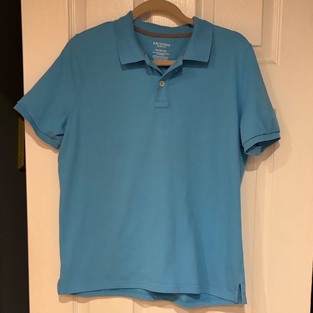 Arizona Jean Company Boy’s Blue Polo Shirt